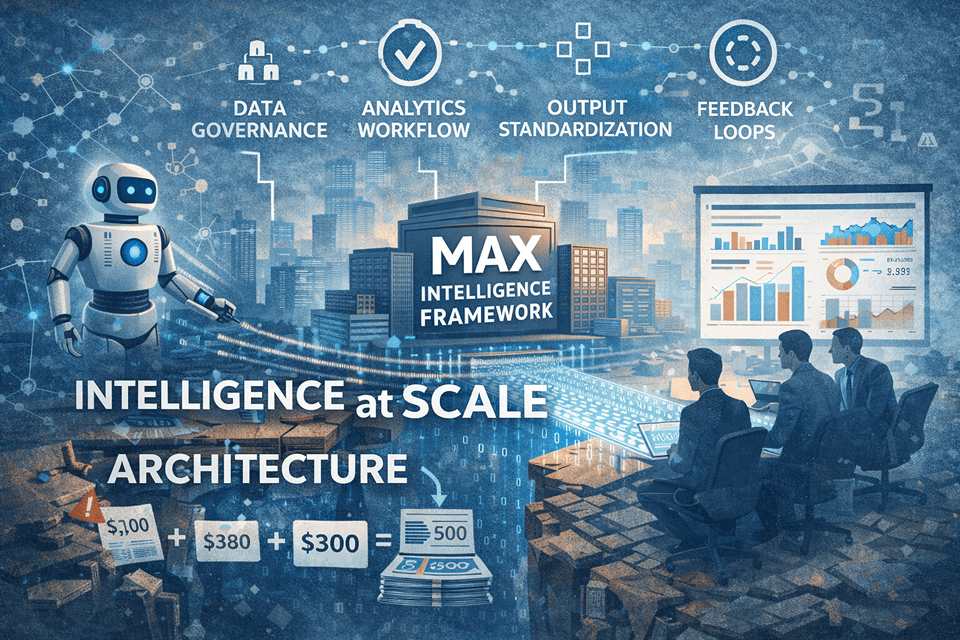 Intelligence at Scale - Why the Future of Analytics Is Architecture, Not Just AI